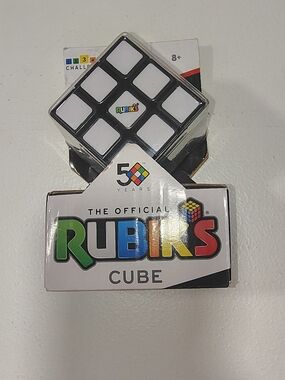Rubiks Cube 50th 3 x 3 Puzzle Brain Teaser Toy Original Product Spin Master *New